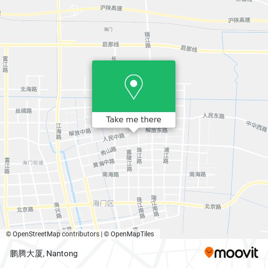 鹏腾大厦 map