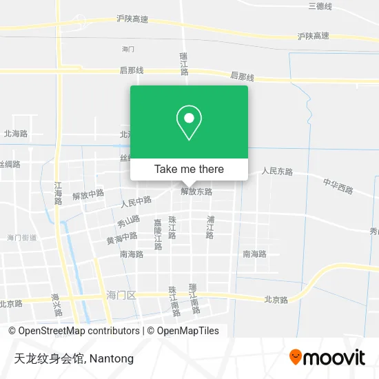 天龙纹身会馆 map