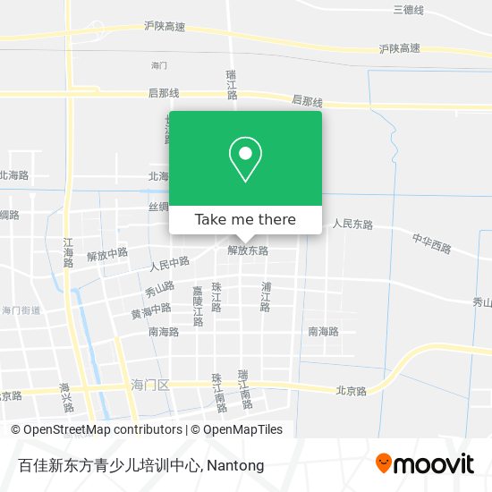 百佳新东方青少儿培训中心 map