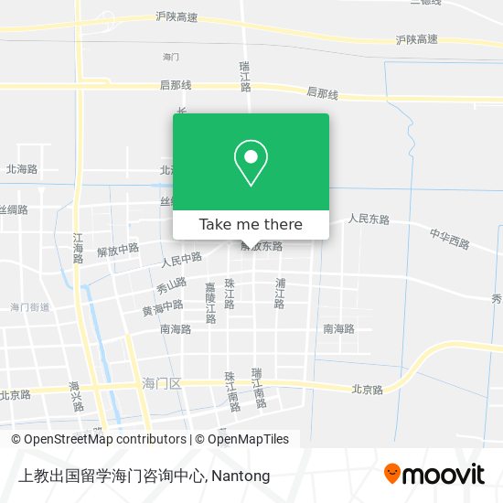 上教出国留学海门咨询中心 map