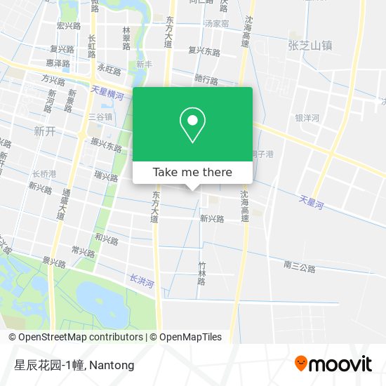 星辰花园-1幢 map