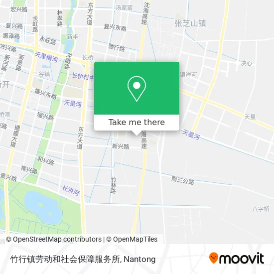 竹行镇劳动和社会保障服务所 map