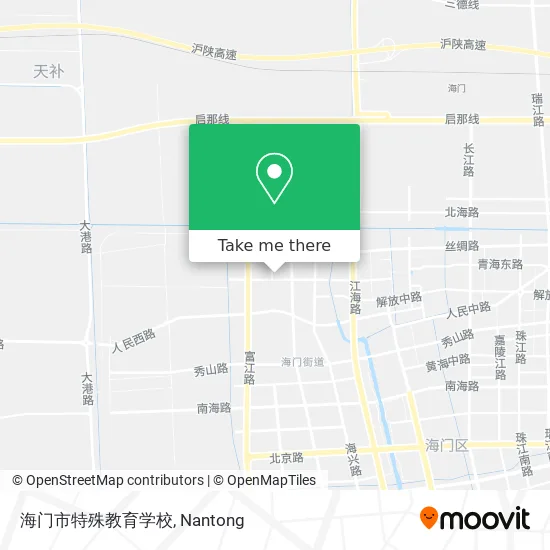 海门市特殊教育学校 map