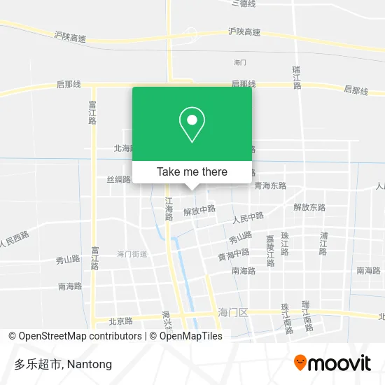 多乐超市 map