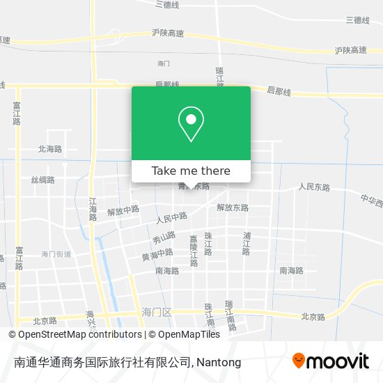 南通华通商务国际旅行社有限公司 map
