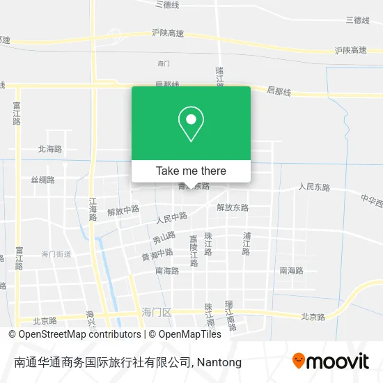 南通华通商务国际旅行社有限公司 map
