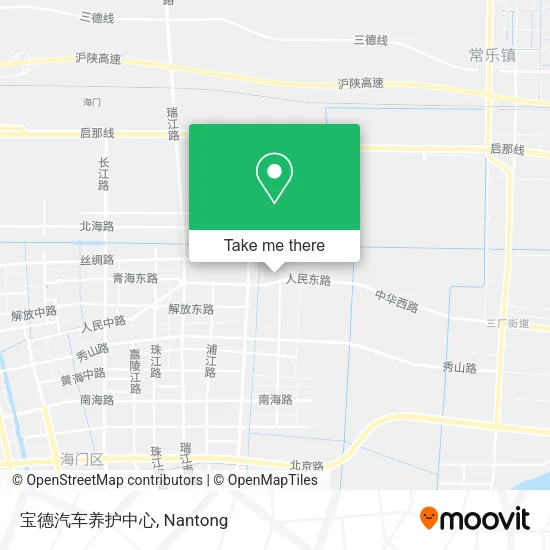 宝德汽车养护中心 map