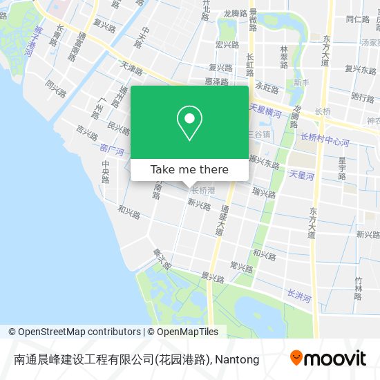 南通晨峰建设工程有限公司(花园港路) map