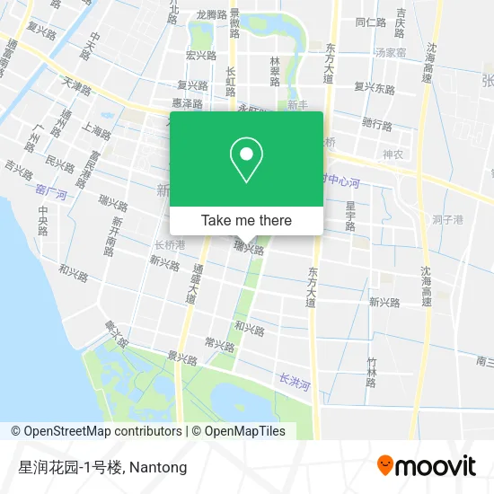 星润花园-1号楼 map