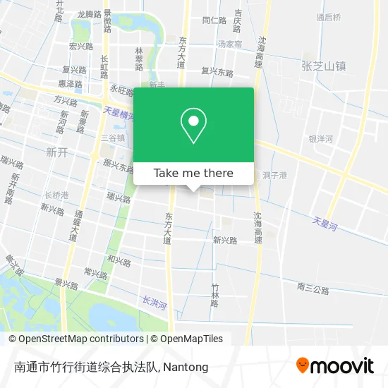 南通市竹行街道综合执法队 map