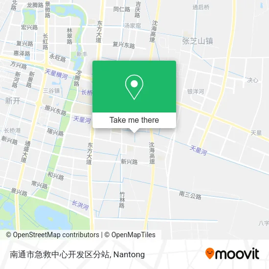 南通市急救中心开发区分站 map