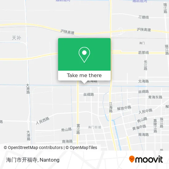 海门市开福寺 map