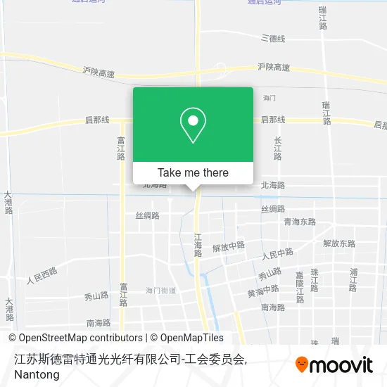 江苏斯德雷特通光光纤有限公司-工会委员会 map