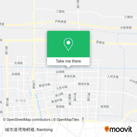 城市港湾海鲜楼 map