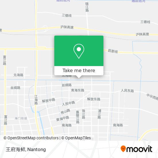 王府海鲜 map