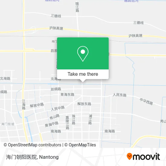 海门朝阳医院 map