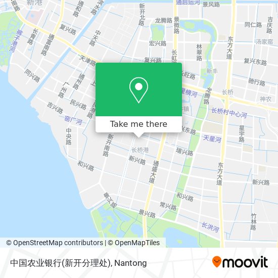 中国农业银行(新开分理处) map