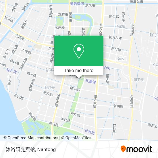 沐浴阳光宾馆 map