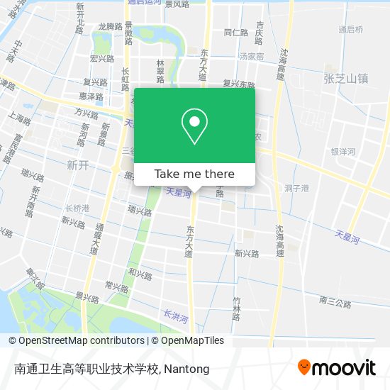 南通卫生高等职业技术学校 map