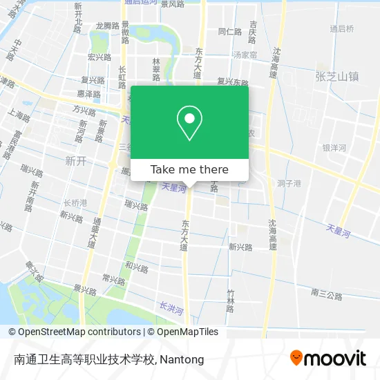 南通卫生高等职业技术学校 map