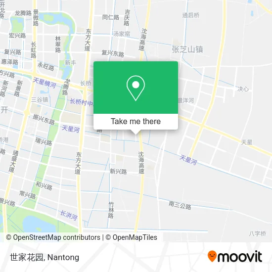 世家花园 map