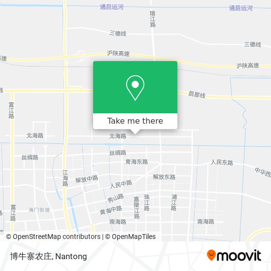 博牛寨农庄 map
