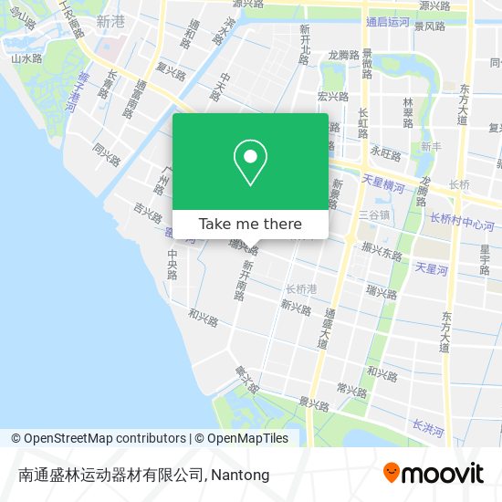 南通盛林运动器材有限公司 map