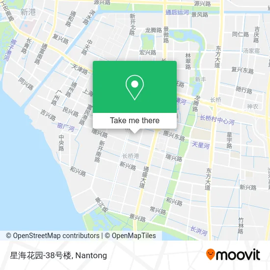 星海花园-38号楼 map