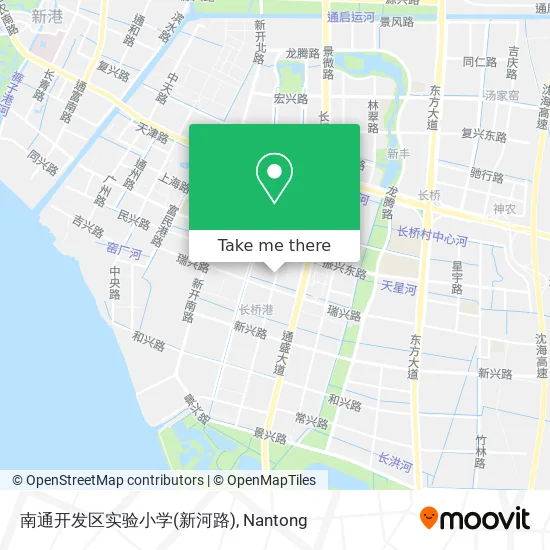 南通开发区实验小学(新河路) map