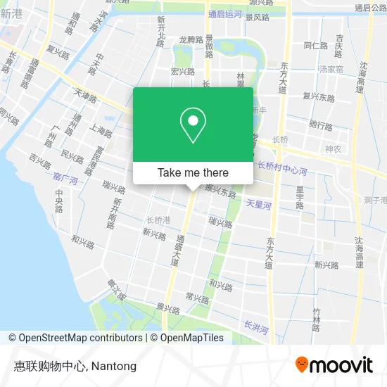 惠联购物中心 map