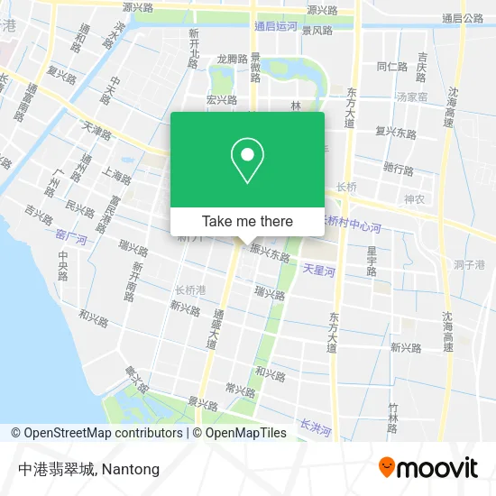 中港翡翠城 map