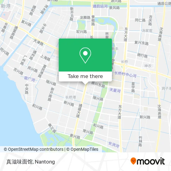 真滋味面馆 map