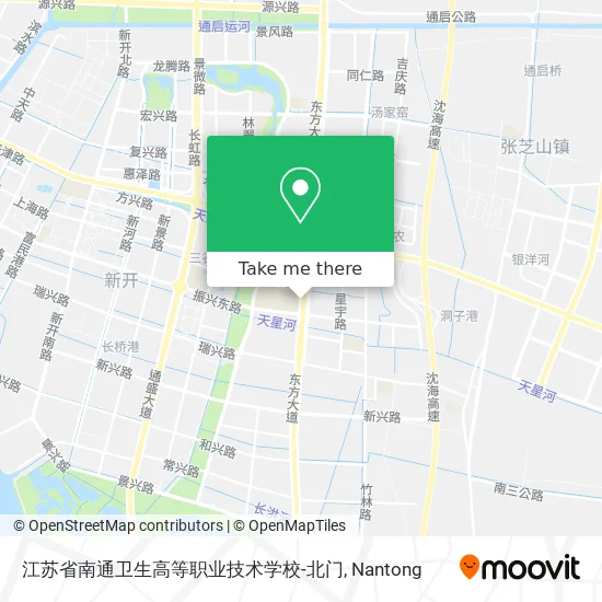 江苏省南通卫生高等职业技术学校-北门 map
