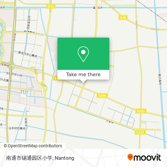 南通市锡通园区小学 map