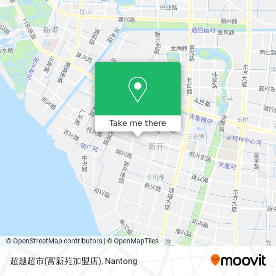 超越超市(富新苑加盟店) map