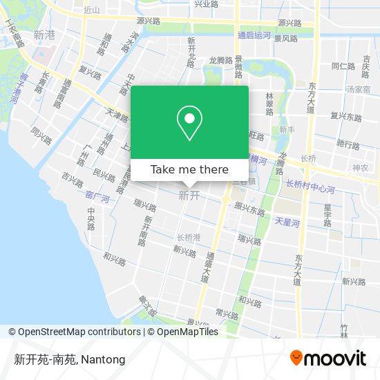 新开苑-南苑 map