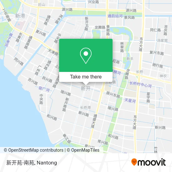 新开苑-南苑 map