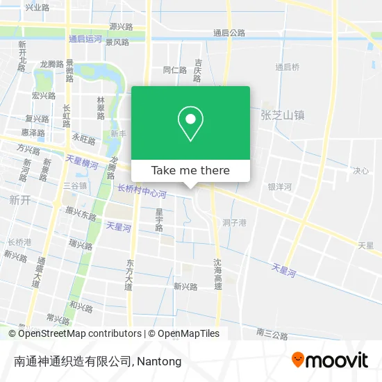 南通神通织造有限公司 map