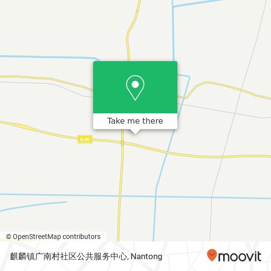 麒麟镇广南村社区公共服务中心 map