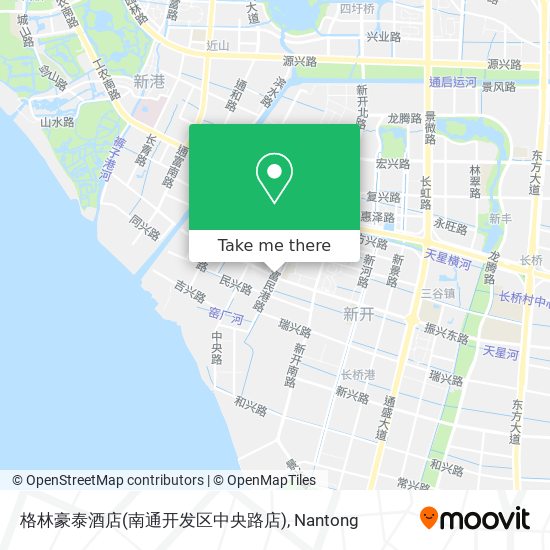 格林豪泰酒店(南通开发区中央路店) map