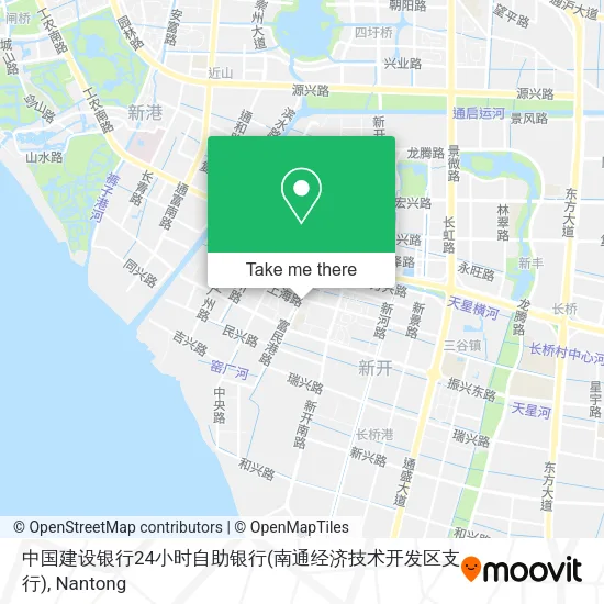 中国建设银行24小时自助银行(南通经济技术开发区支行) map