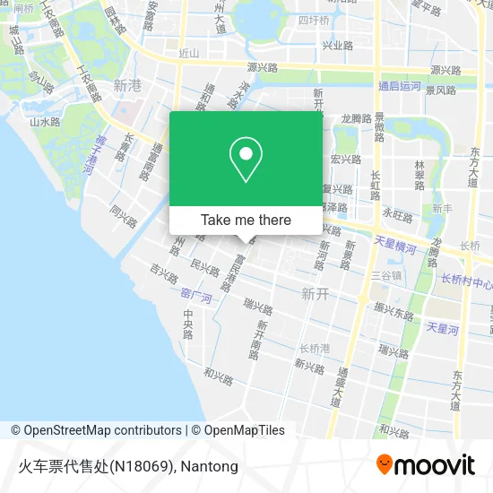 火车票代售处(N18069) map