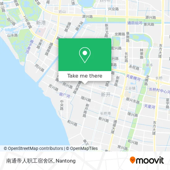 南通帝人职工宿舍区 map