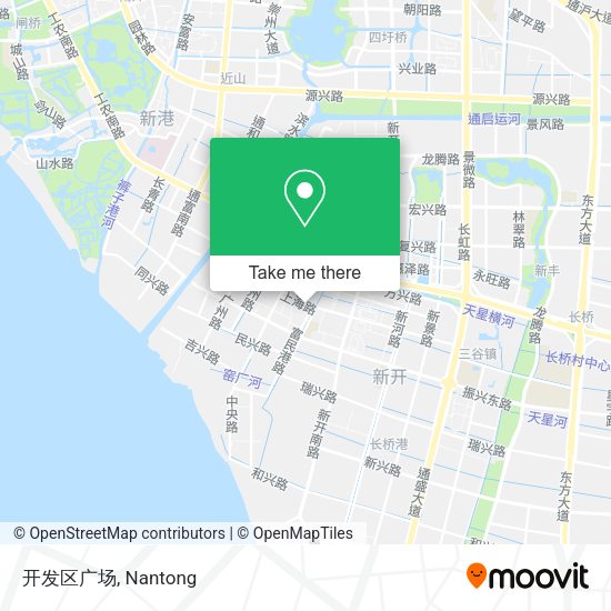 开发区广场 map