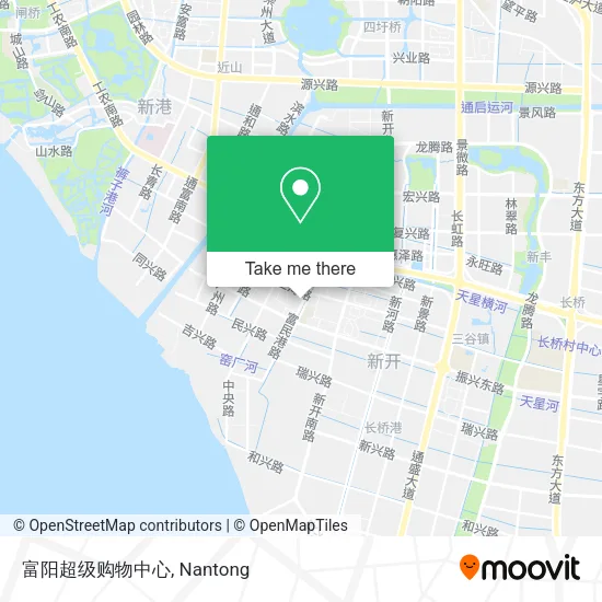 富阳超级购物中心 map