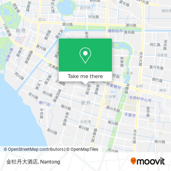 金牡丹大酒店 map