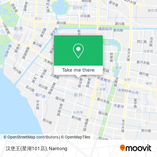 汉堡王(星湖101店) map