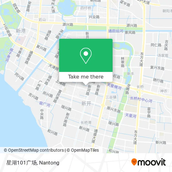 星湖101广场 map