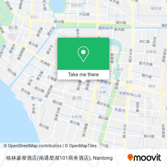 格林豪泰酒店(南通星湖101商务酒店) map