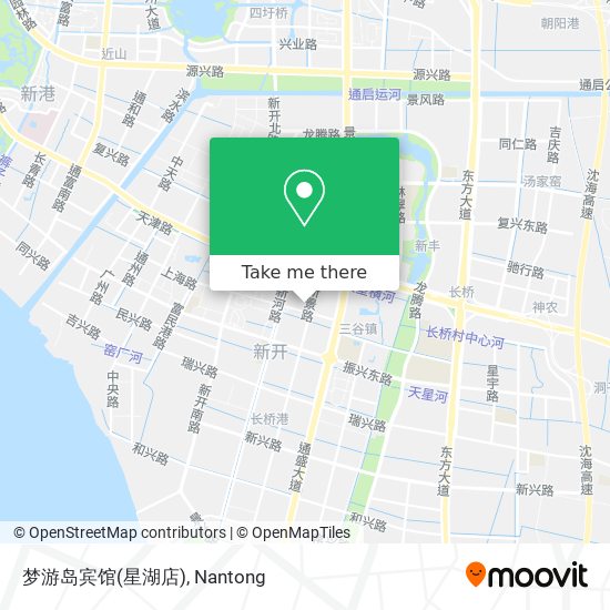 梦游岛宾馆(星湖店) map